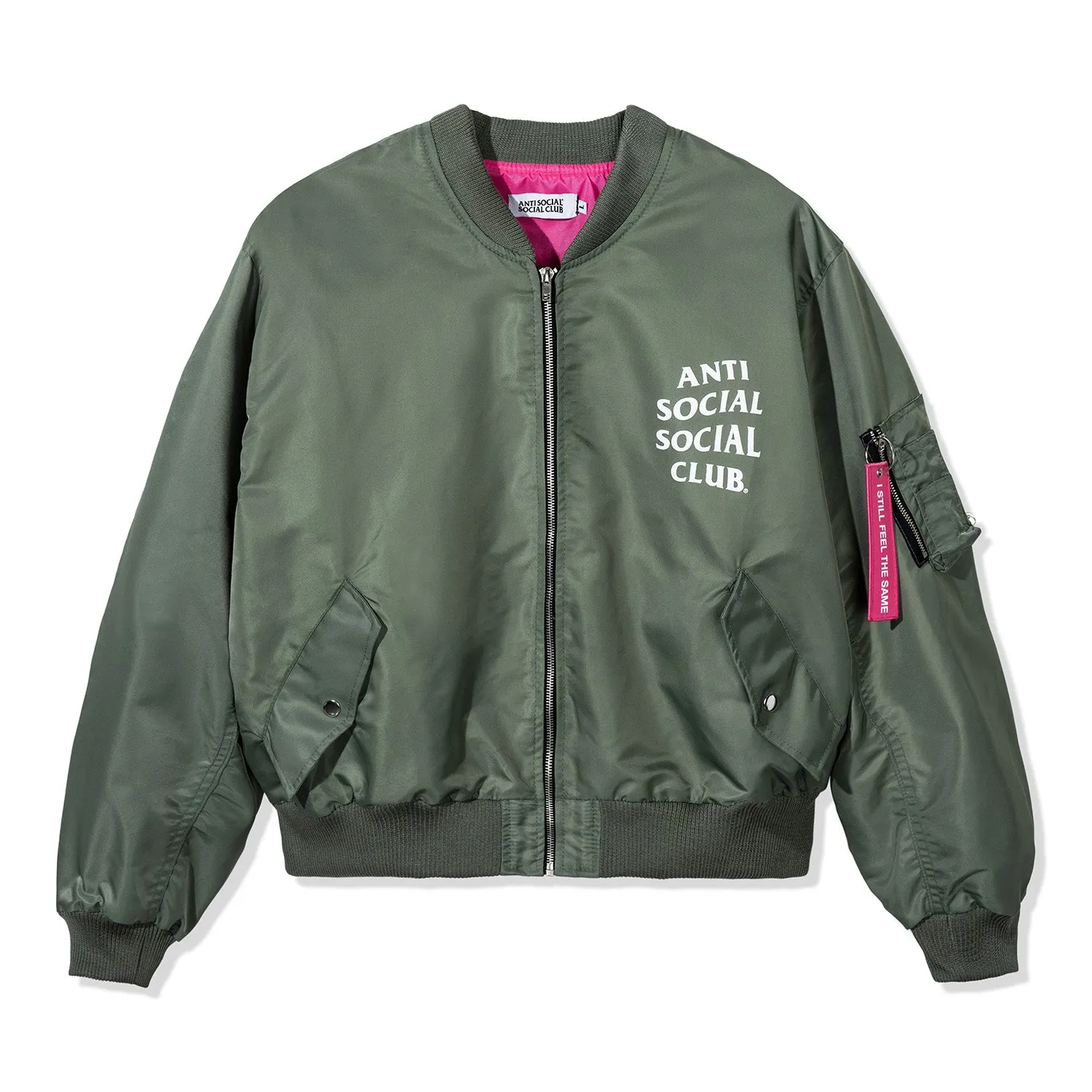Welcome To The Club MA-1 Jacket sold by Anti Social Social Club