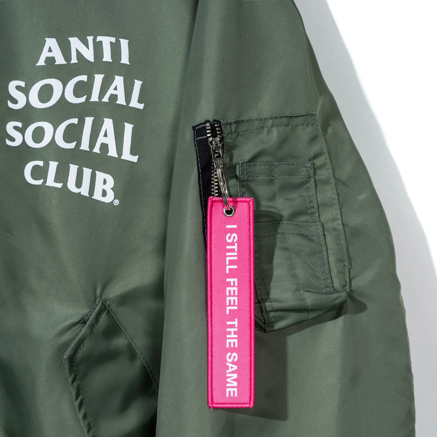 Welcome To The Club MA-1 Jacket sold by Anti Social Social Club product image thumbnail 2