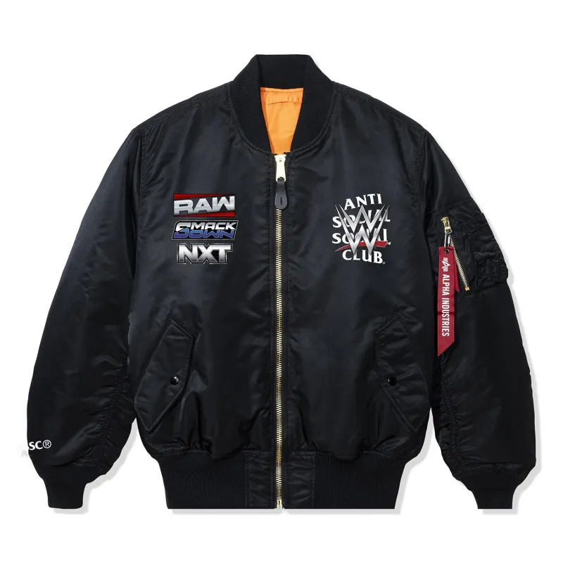 ASSC x WWE Venue Jacket made by Anti Social Social Club
