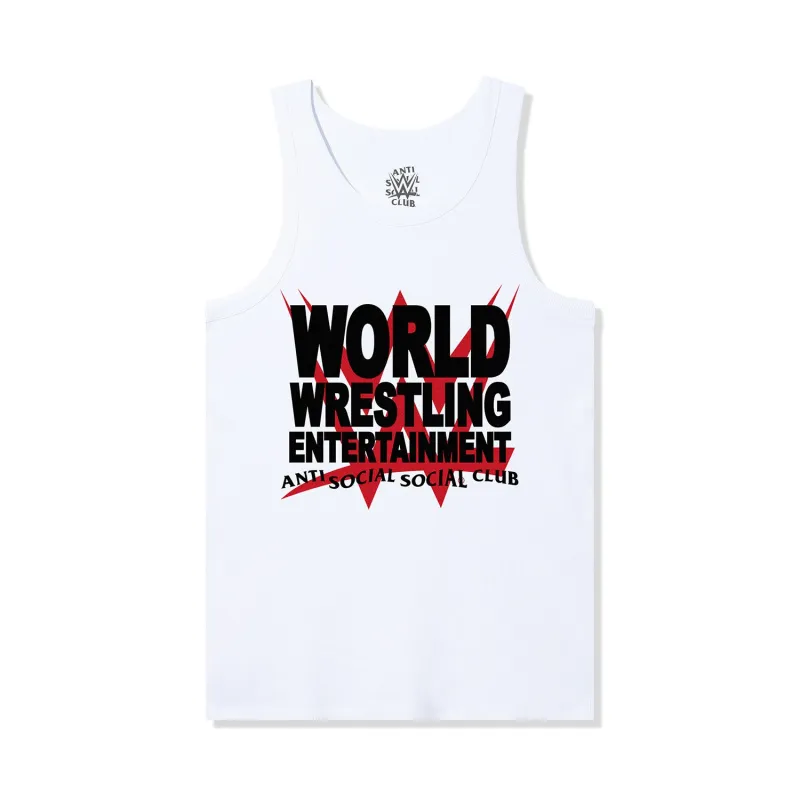 ASSC x WWE Championship Rib Knit Tank Top made by Anti Social Social Club