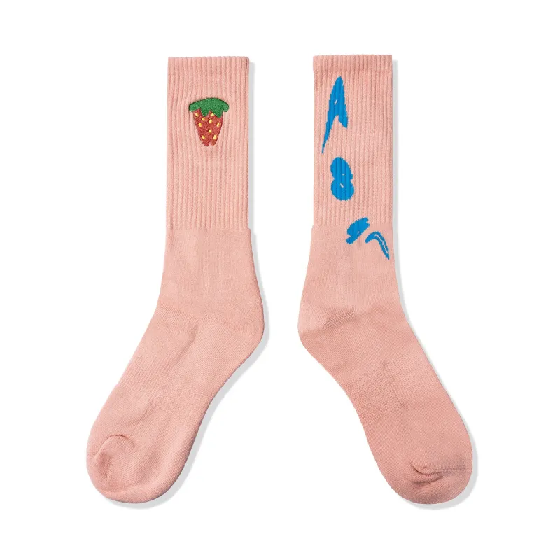 ASSC x BG Sock - Pink sold by Anti Social Social Club