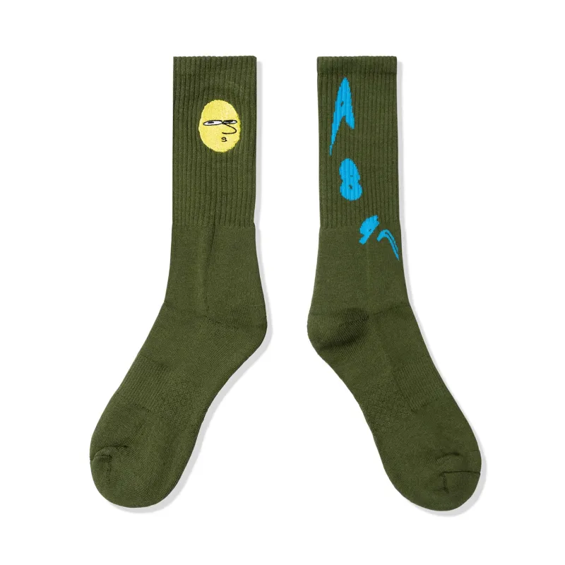 ASSC x BG Sock - Green sold by Anti Social Social Club