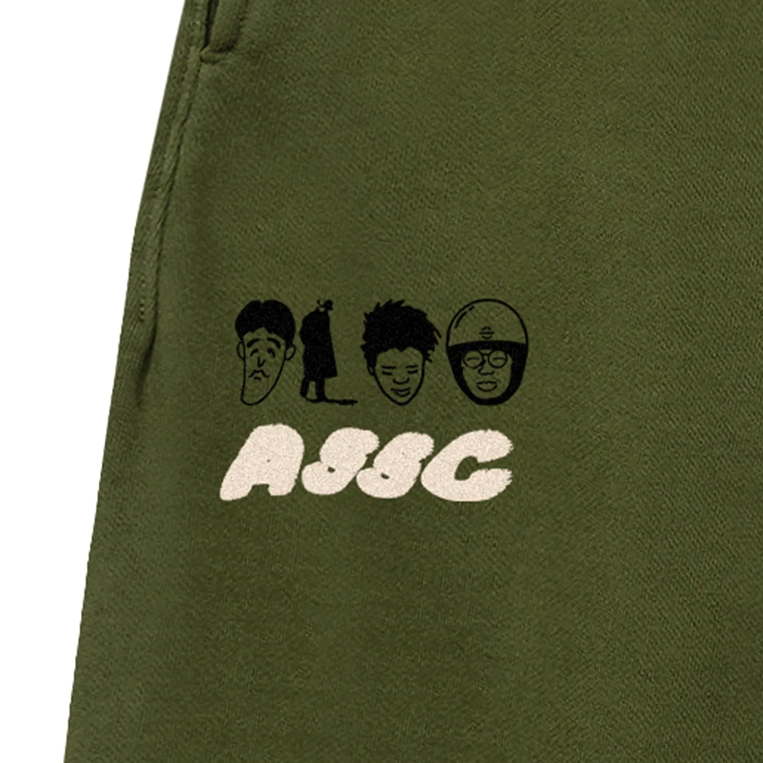 ASSC x Bryant Sweatpant - Olive sold by Anti Social Social Club product image thumbnail 4