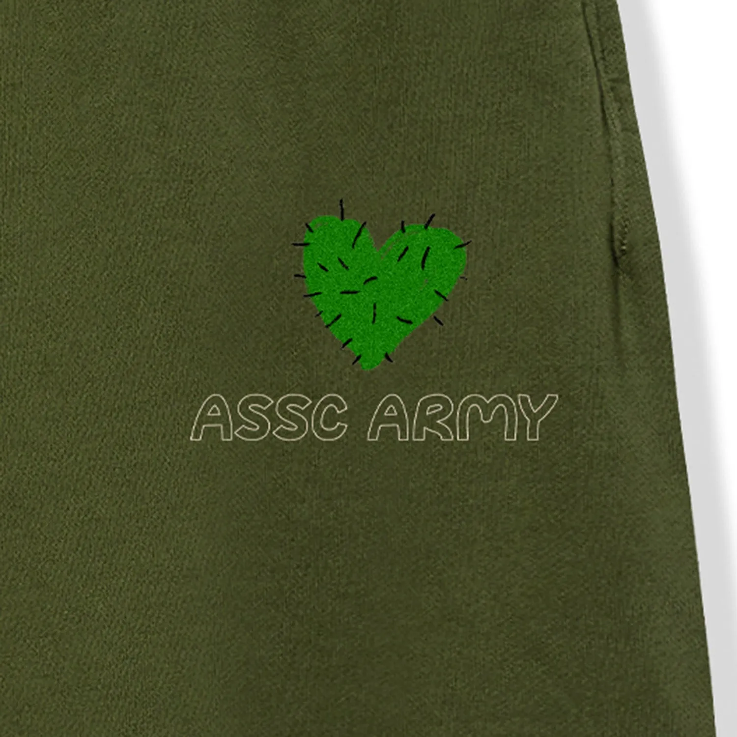 ASSC x Bryant Sweatpant - Olive sold by Anti Social Social Club product image thumbnail 3