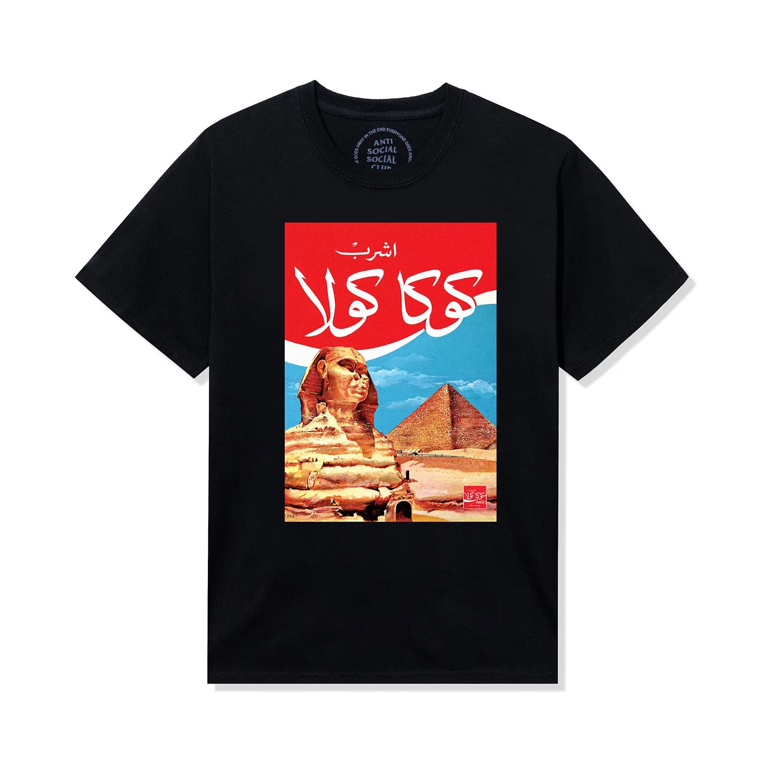 ASSC | Coca-Cola Egypt Tee sold by Anti Social Social Club product image thumbnail 2