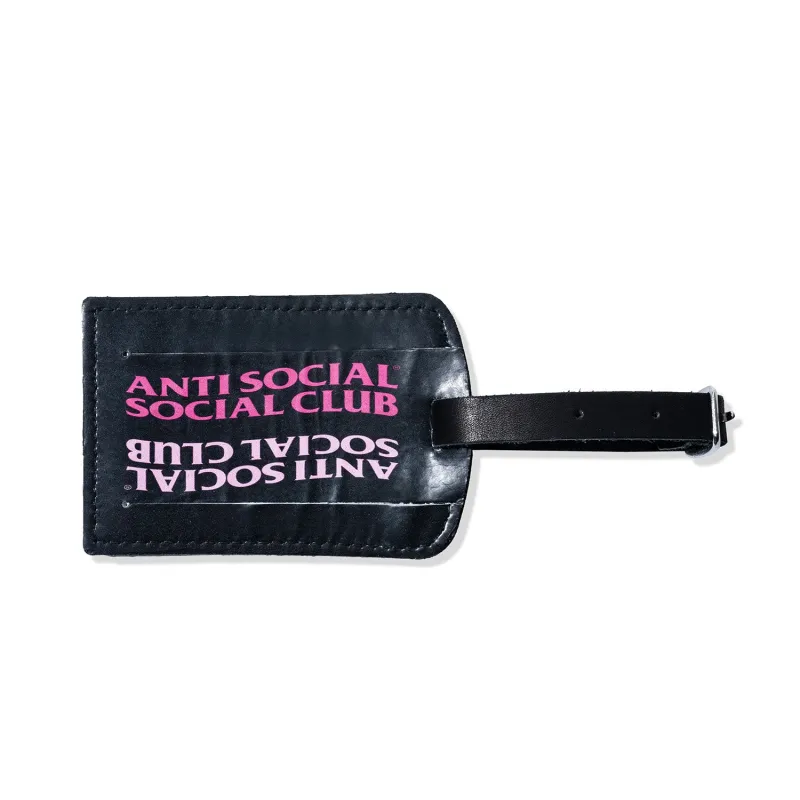 ASSC Leather Luggage Tag sold by Anti Social Social Club