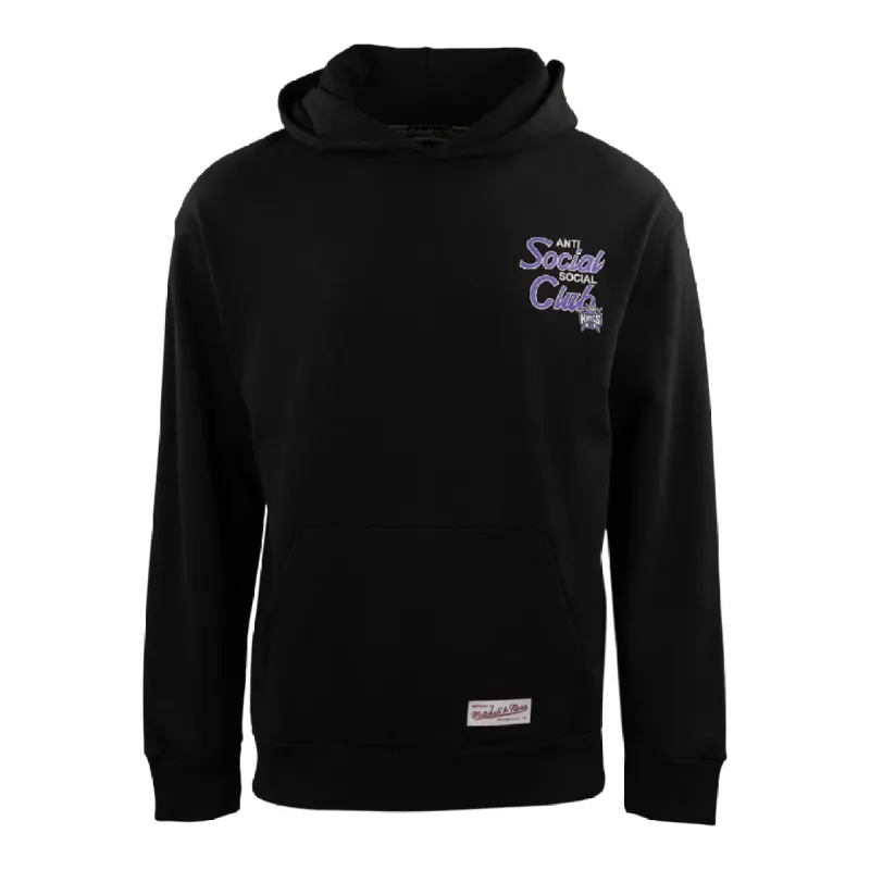 ASSC x Mitchell & Ness Sacramento Kings NBA Coach Script Hoodie made by Anti Social Social Club