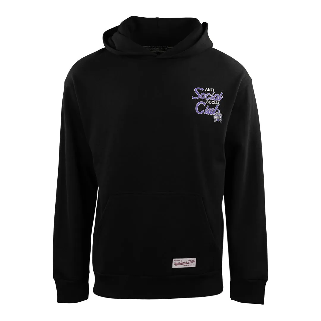 ASSC x Mitchell & Ness Sacramento Kings NBA Coach Script Hoodie sold by Anti Social Social Club