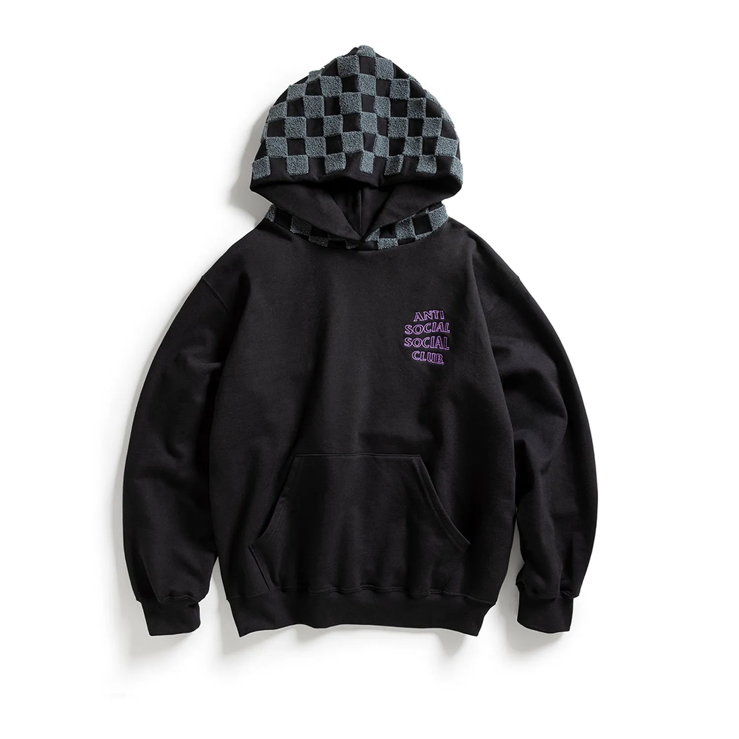CHENILLE CHECKERED HOODIE sold by Anti Social Social Club product image thumbnail 3