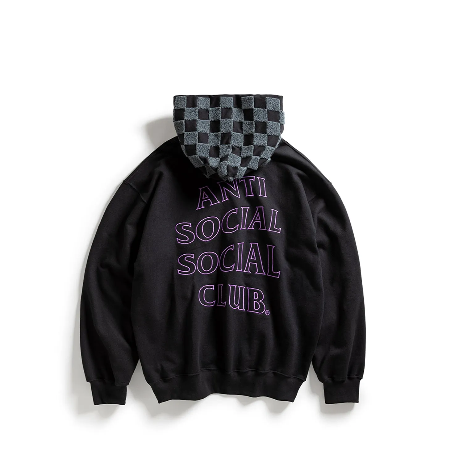 CHENILLE CHECKERED HOODIE sold by Anti Social Social Club