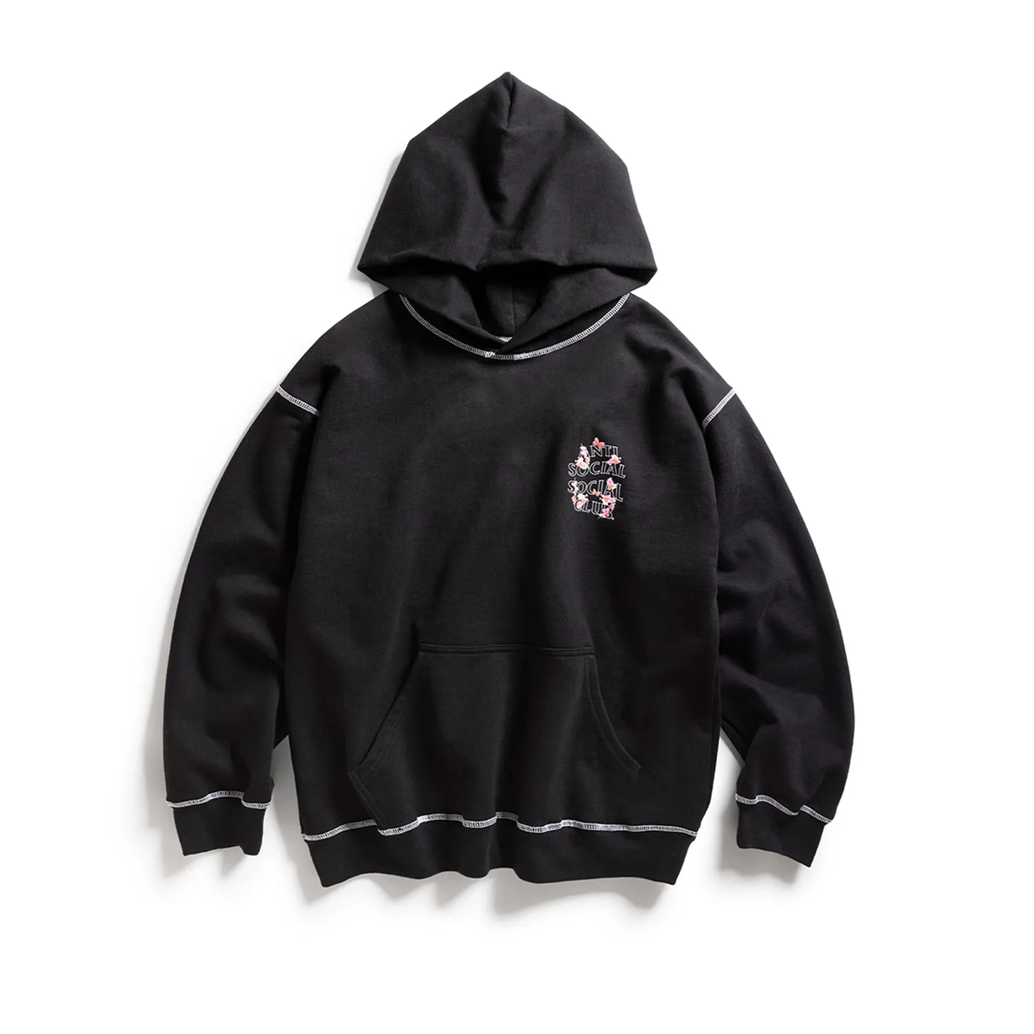 CONTRAST STITCH HOODIE sold by Anti Social Social Club product image thumbnail 3
