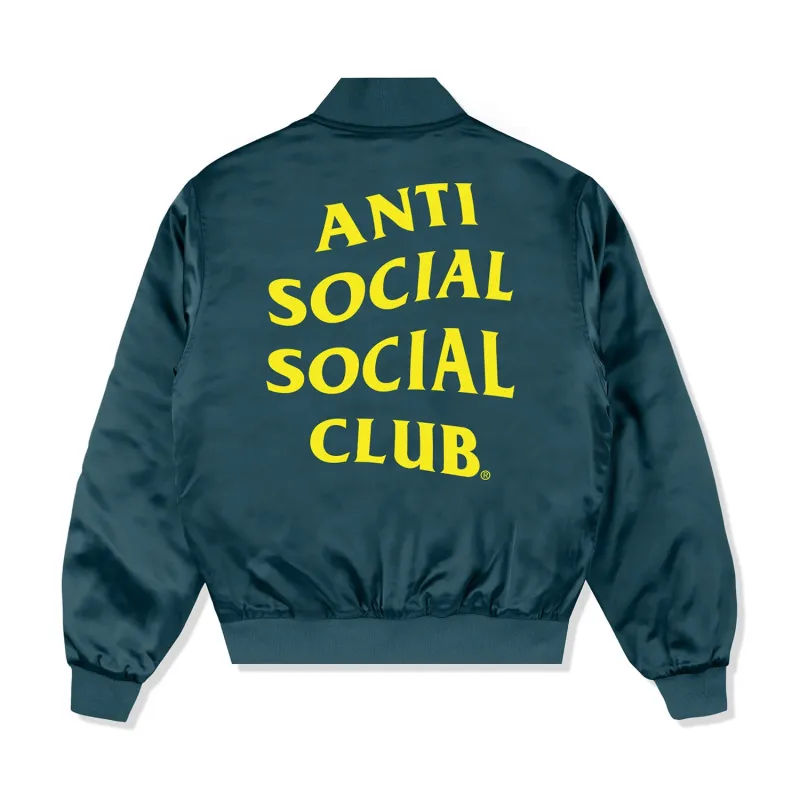 Anti Social Social Club MA1 Bomber Jacket Black | Parallel