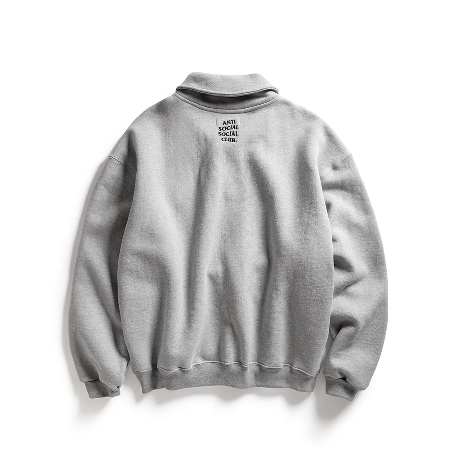 FELT THE SAME APPLIQUE QUARTER-ZIP sold by Anti Social Social Club product image thumbnail 2