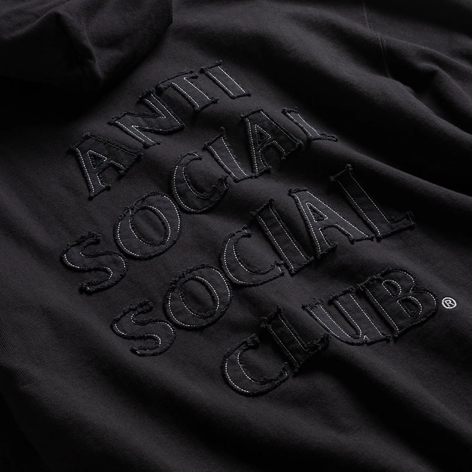 APPLIQUE MIND GAMES HOODIE sold by Anti Social Social Club product image thumbnail 3