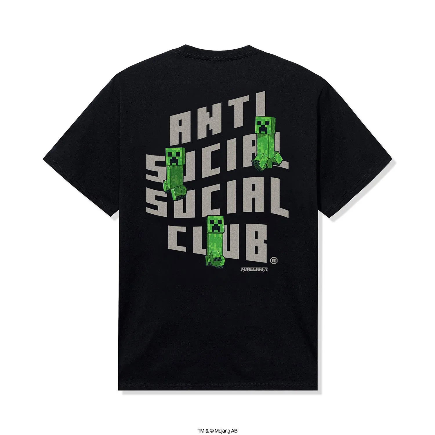 ASSC x Minecraft Creeper Logo Tee sold by Anti Social Social Club