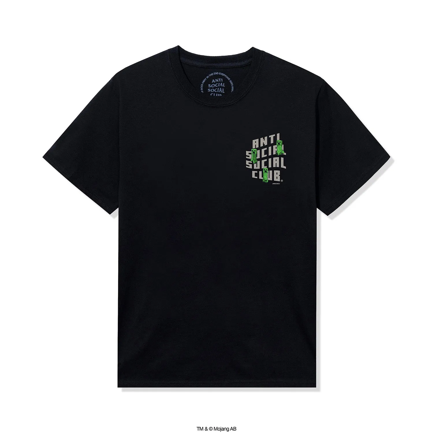 ASSC x Minecraft Creeper Logo Tee sold by Anti Social Social Club product image thumbnail 2