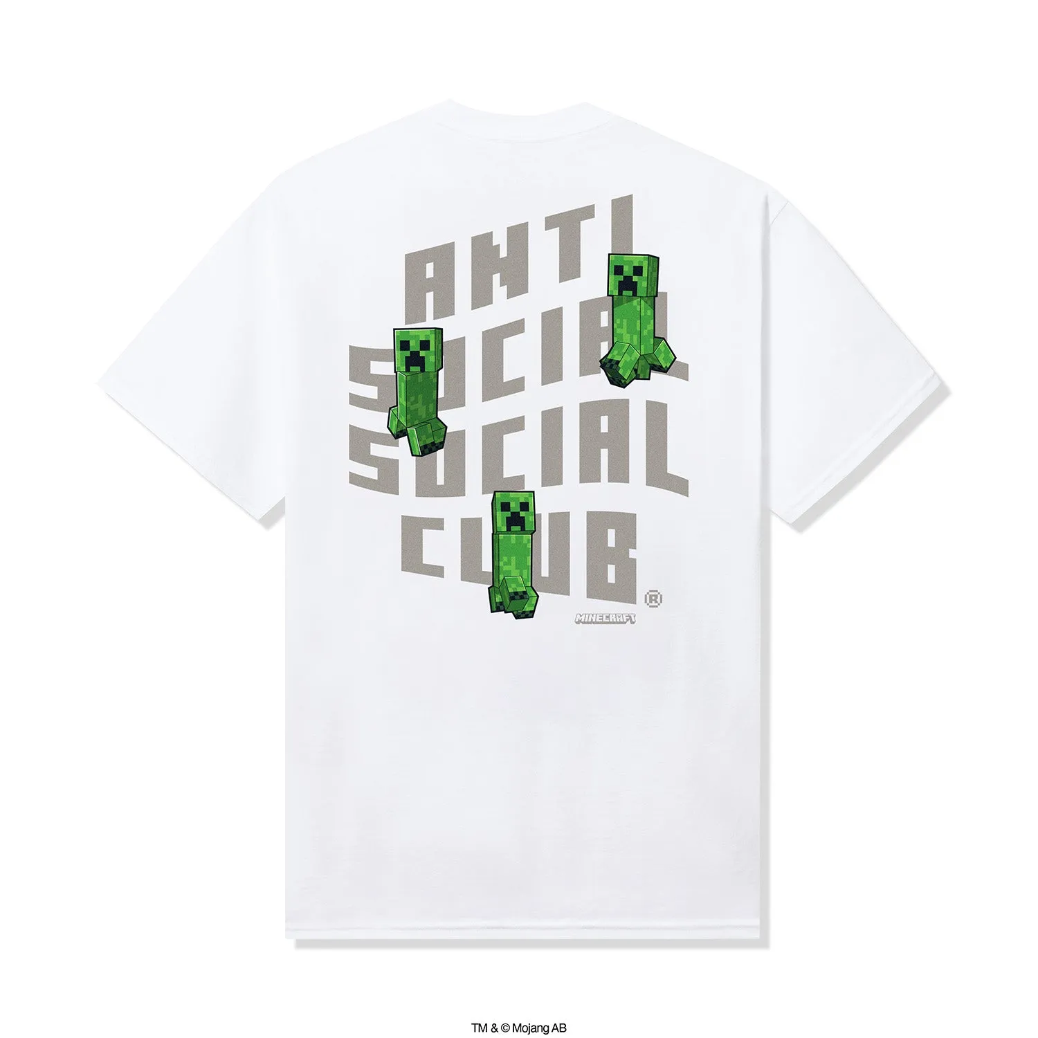 ASSC x Minecraft Creeper Logo Tee sold by Anti Social Social Club product image thumbnail 3