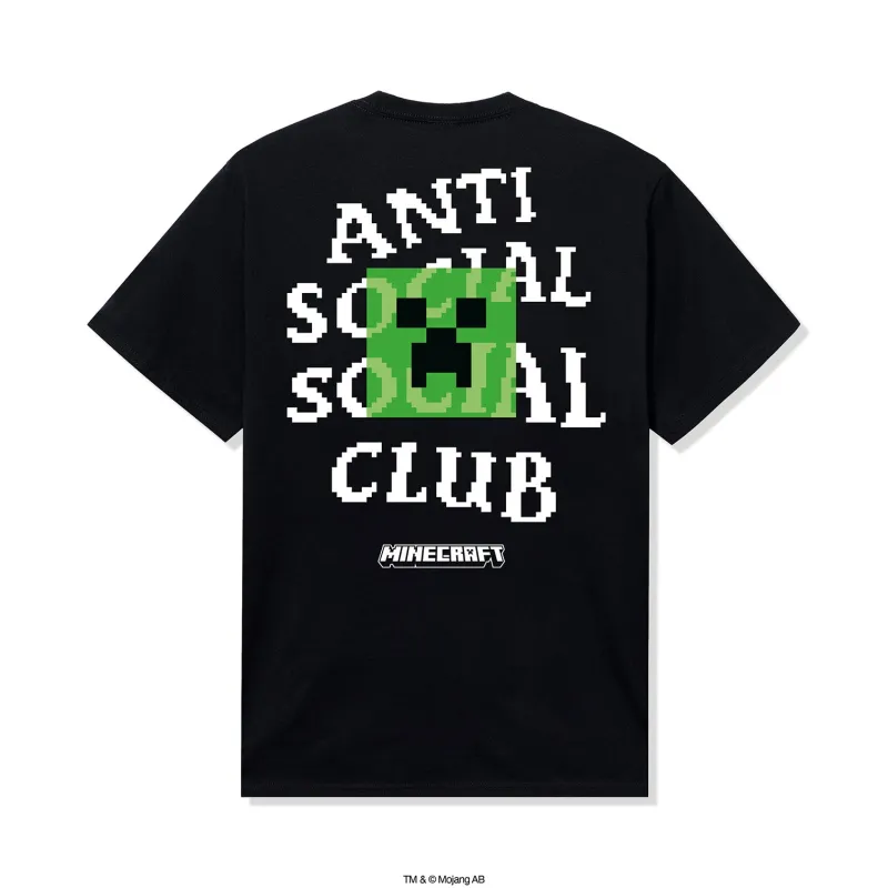 ASSC x Minecraft Creeper Head Logo Tee sold by Anti Social Social Club