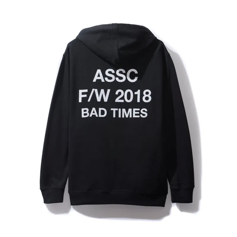 Bad Times Black Hoodie sold by Anti Social Social Club