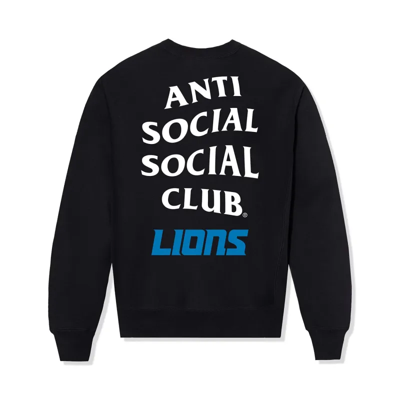 ASSC x LIONS TEAM CREWNECK made by Anti Social Social Club
