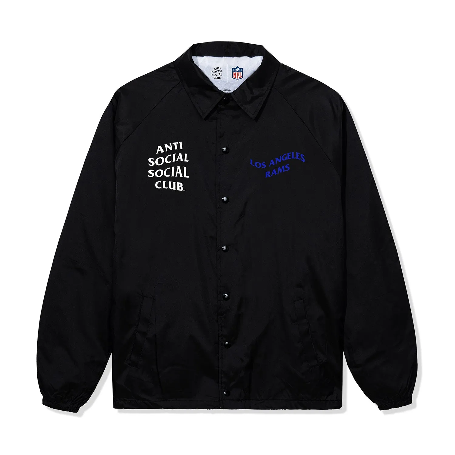 ASSC x RAMS IMPACT COACH JACKET sold by Anti Social Social Club product image thumbnail 2