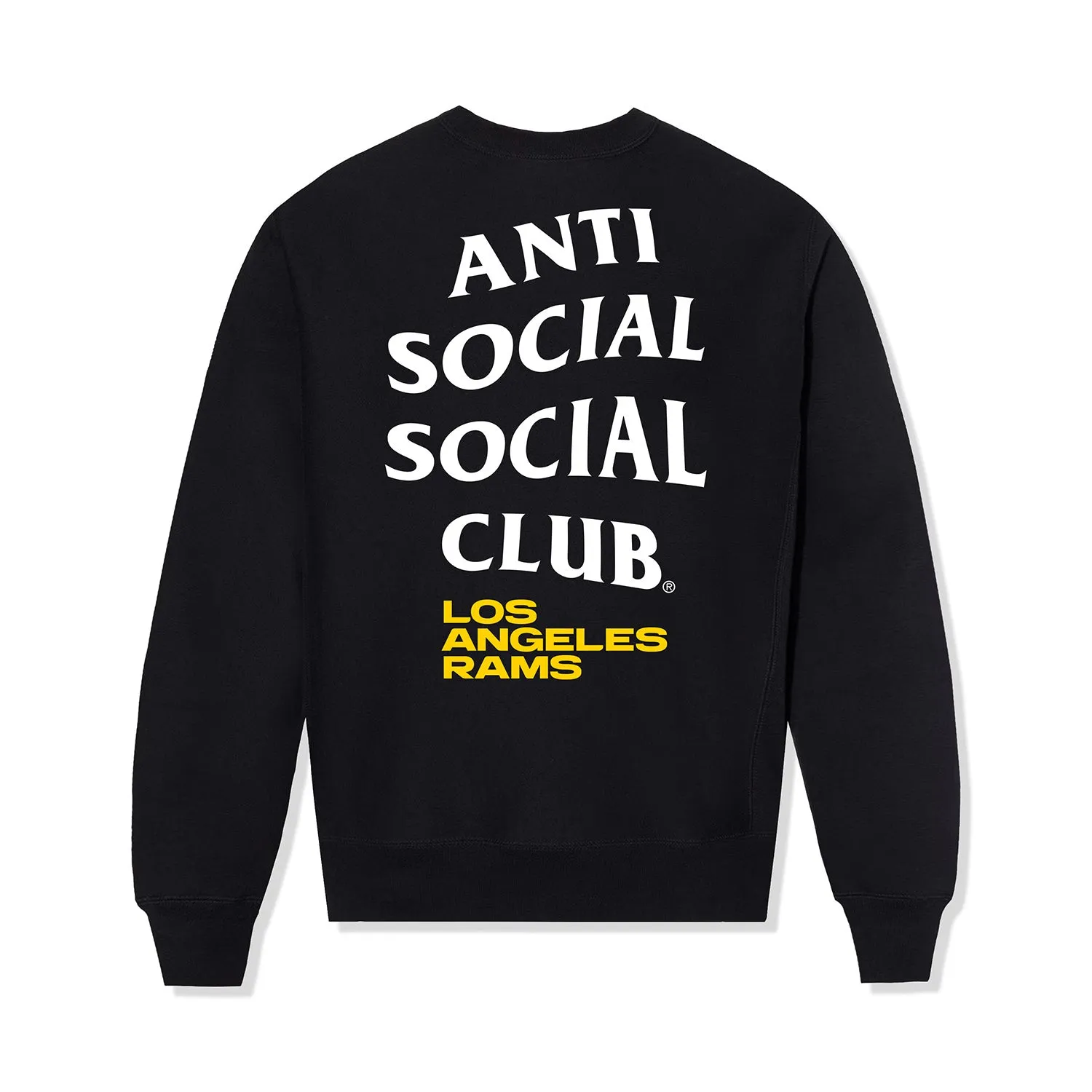 ASSC x RAMS TEAM CREWNECK sold by Anti Social Social Club