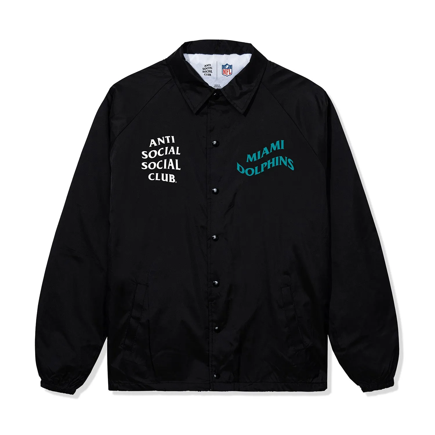 ASSC x DOLPHINS IMPACT COACH JACKET sold by Anti Social Social Club product image thumbnail 2