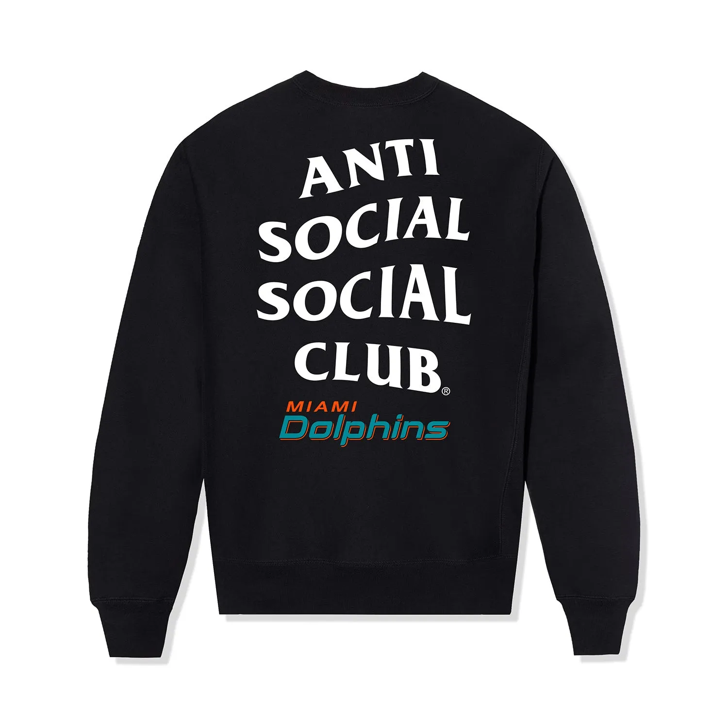 ASSC x DOLPHINS TEAM CREWNECK sold by Anti Social Social Club
