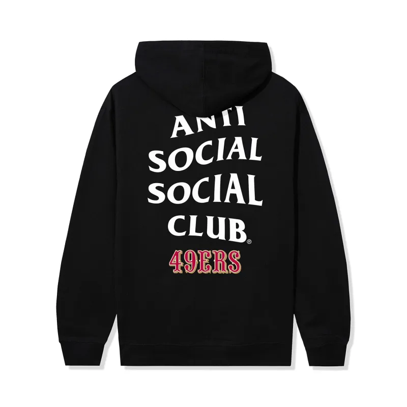 ASSC x 49ERS TEAM HOODIE sold by Anti Social Social Club
