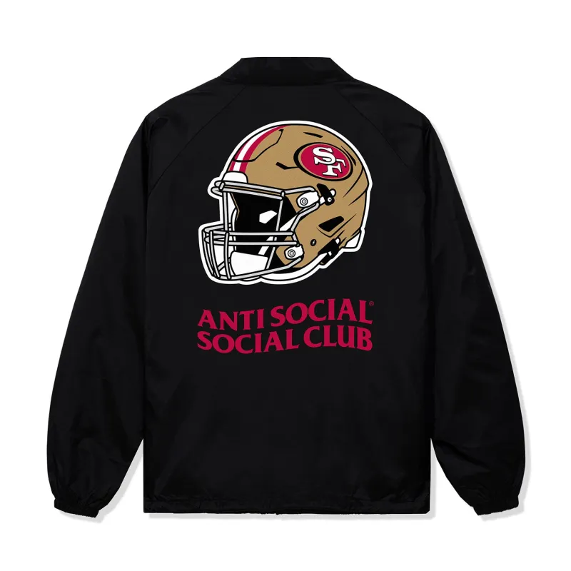 ASSC x 49ERS IMPACT COACH JACKET  sold by Anti Social Social Club