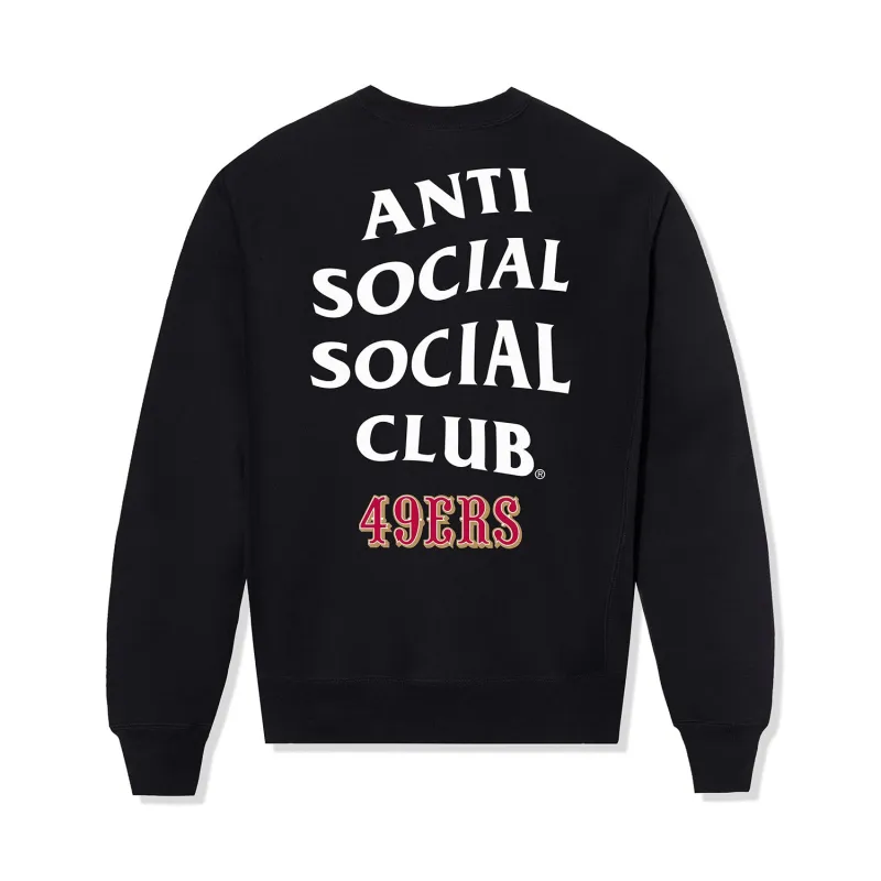 ASSC x 49ERS TEAM CREWNECK made by Anti Social Social Club