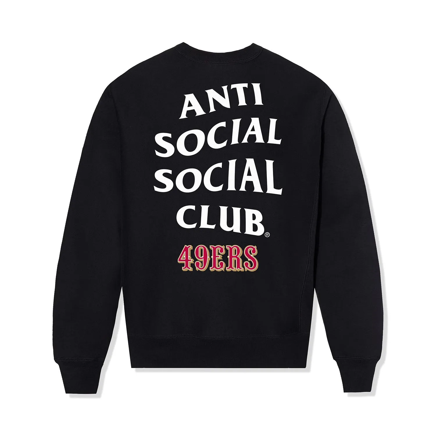 ASSC x 49ERS TEAM CREWNECK sold by Anti Social Social Club
