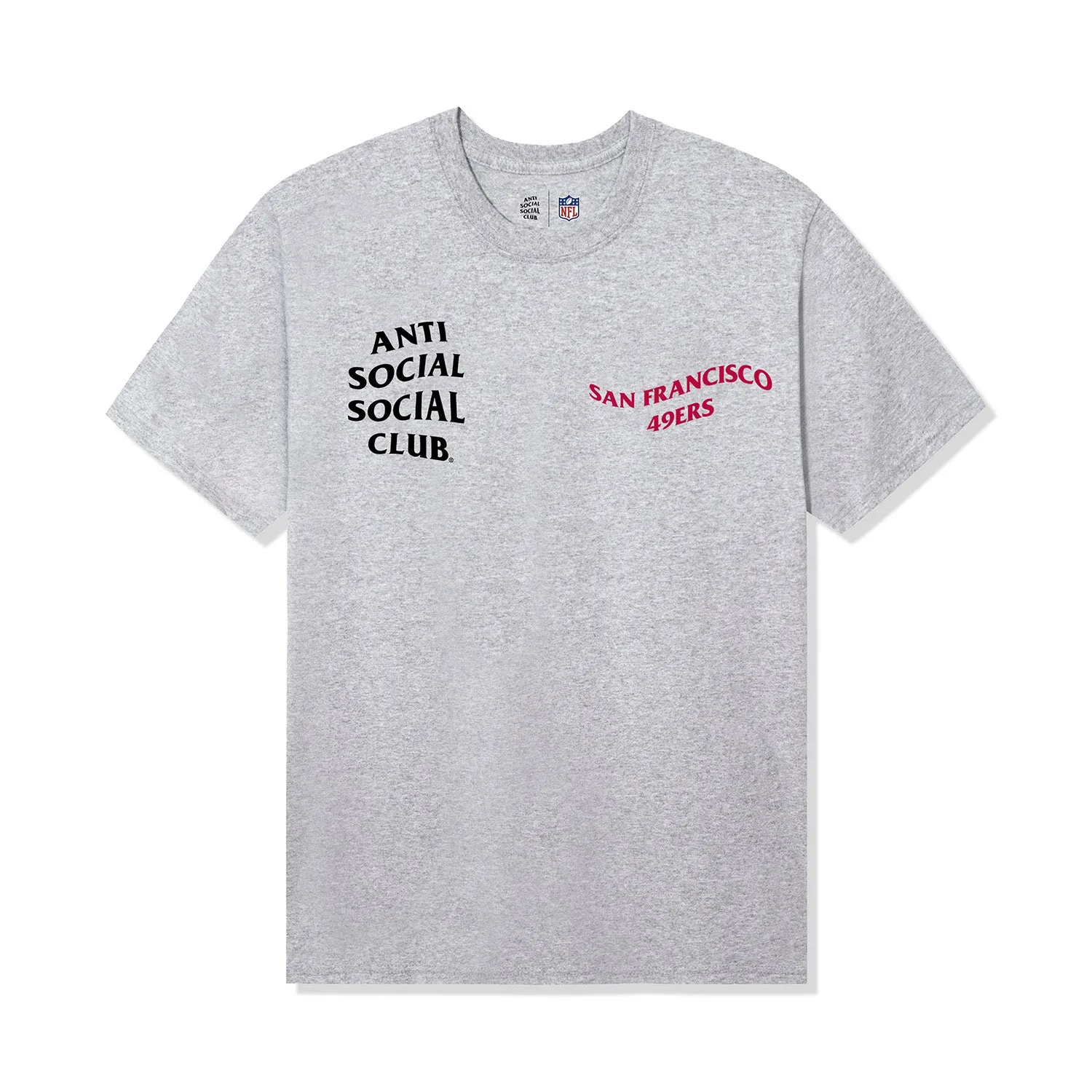 ASSC x 49ERS IMPACT TEE sold by Anti Social Social Club product image thumbnail 2