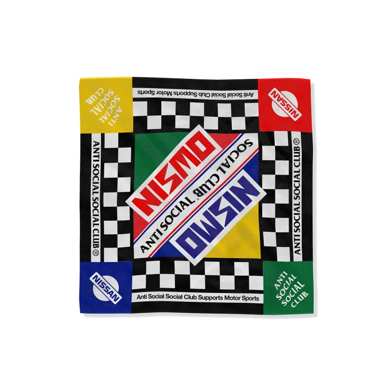 ASSC x Nissan Motorsport Bandana made by Anti Social Social Club
