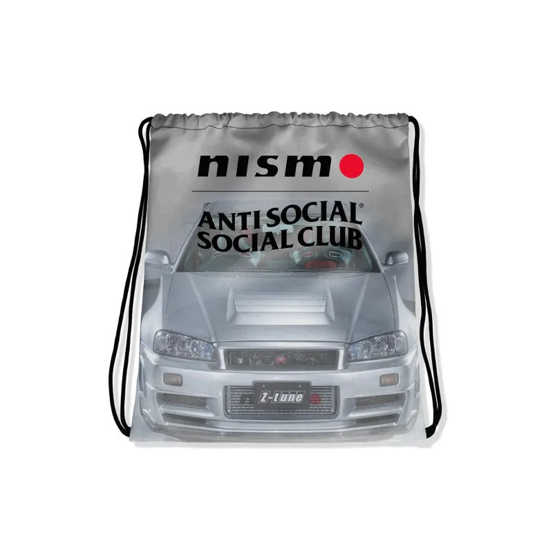 ASSC x Nissan Drawstring Bag made by Anti Social Social Club