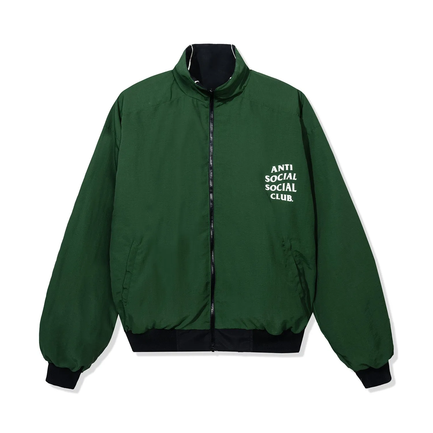 ASSC Olympic Reversible Track Jacket - Black/Green sold by Anti Social Social Club product image thumbnail 2