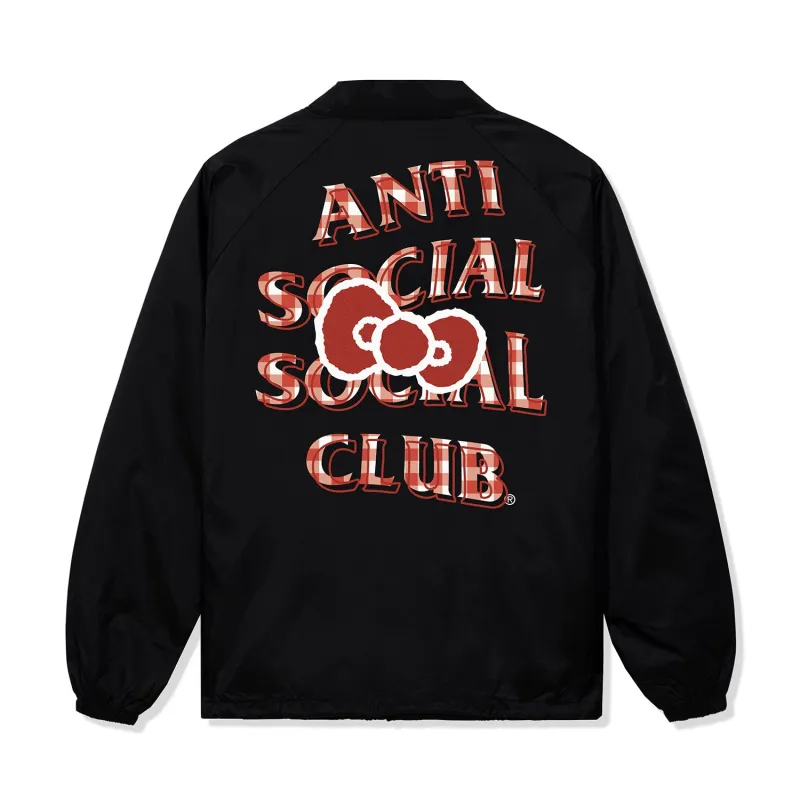 ASSC x Hello Kitty Gingham Coaches Jacket made by Anti Social Social Club