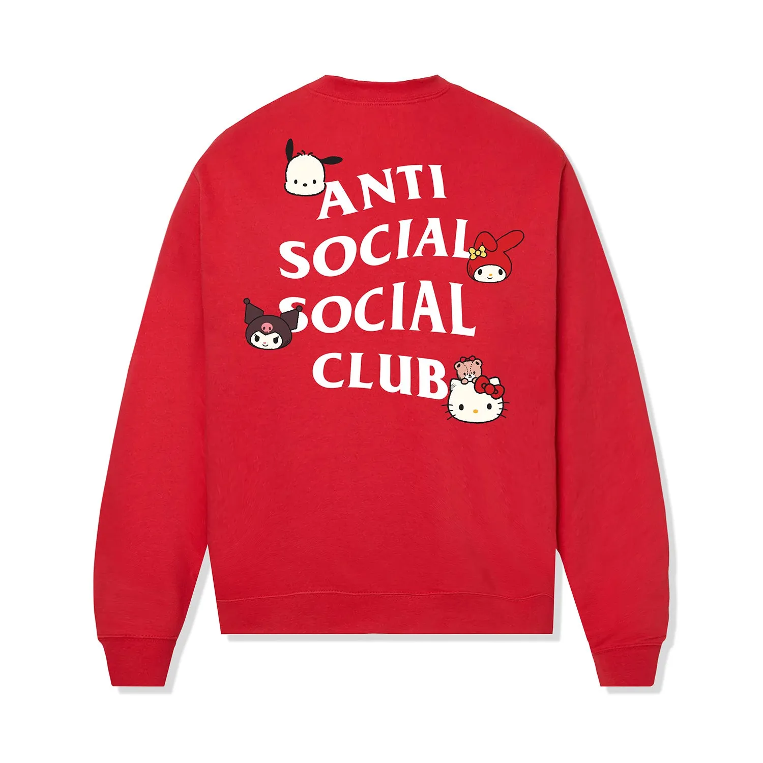 ASSC x Hello Kitty Faces Crewneck sold by Anti Social Social Club