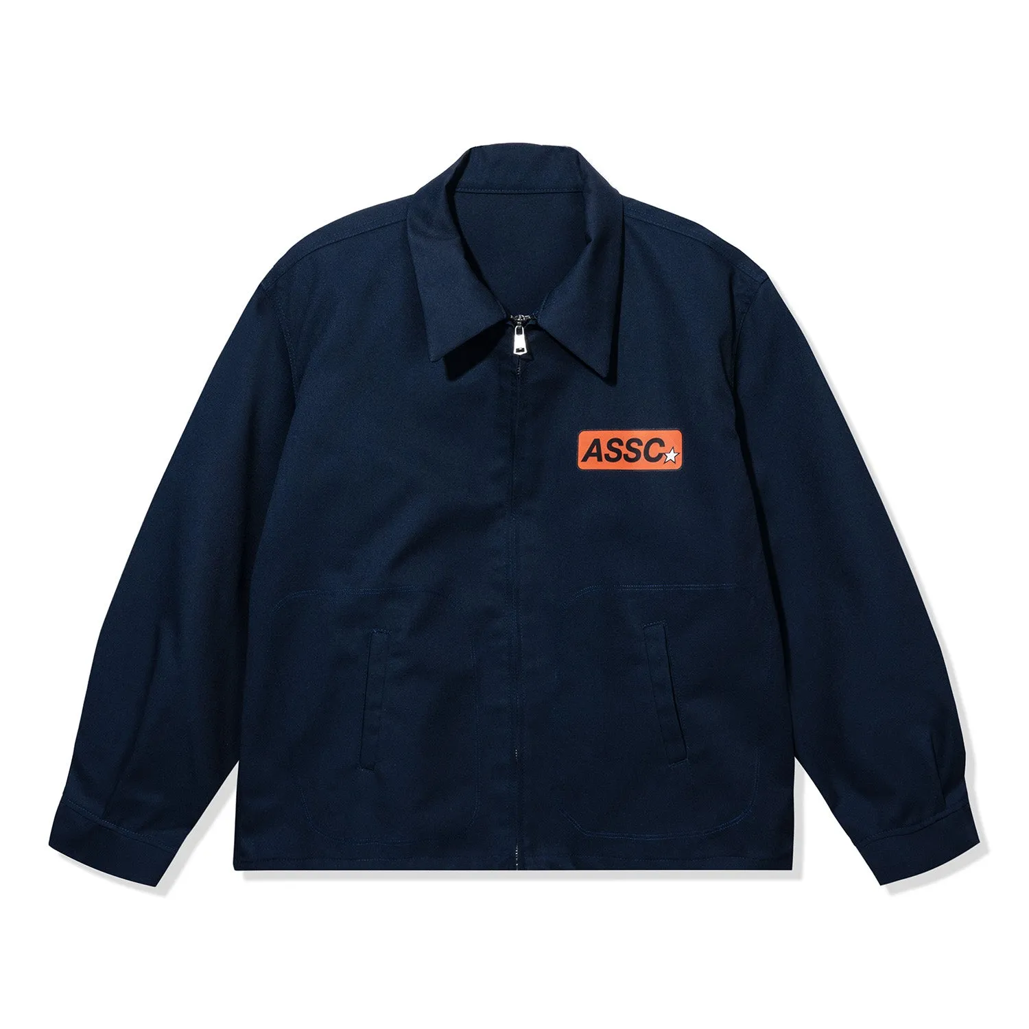 ASSC Lightweight Mechanic Work Jacket Navy sold by Anti Social Social Club product image thumbnail 2