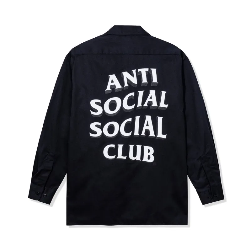 ASSC x Dickies Dark Streets Work Shirt sold by Anti Social Social Club