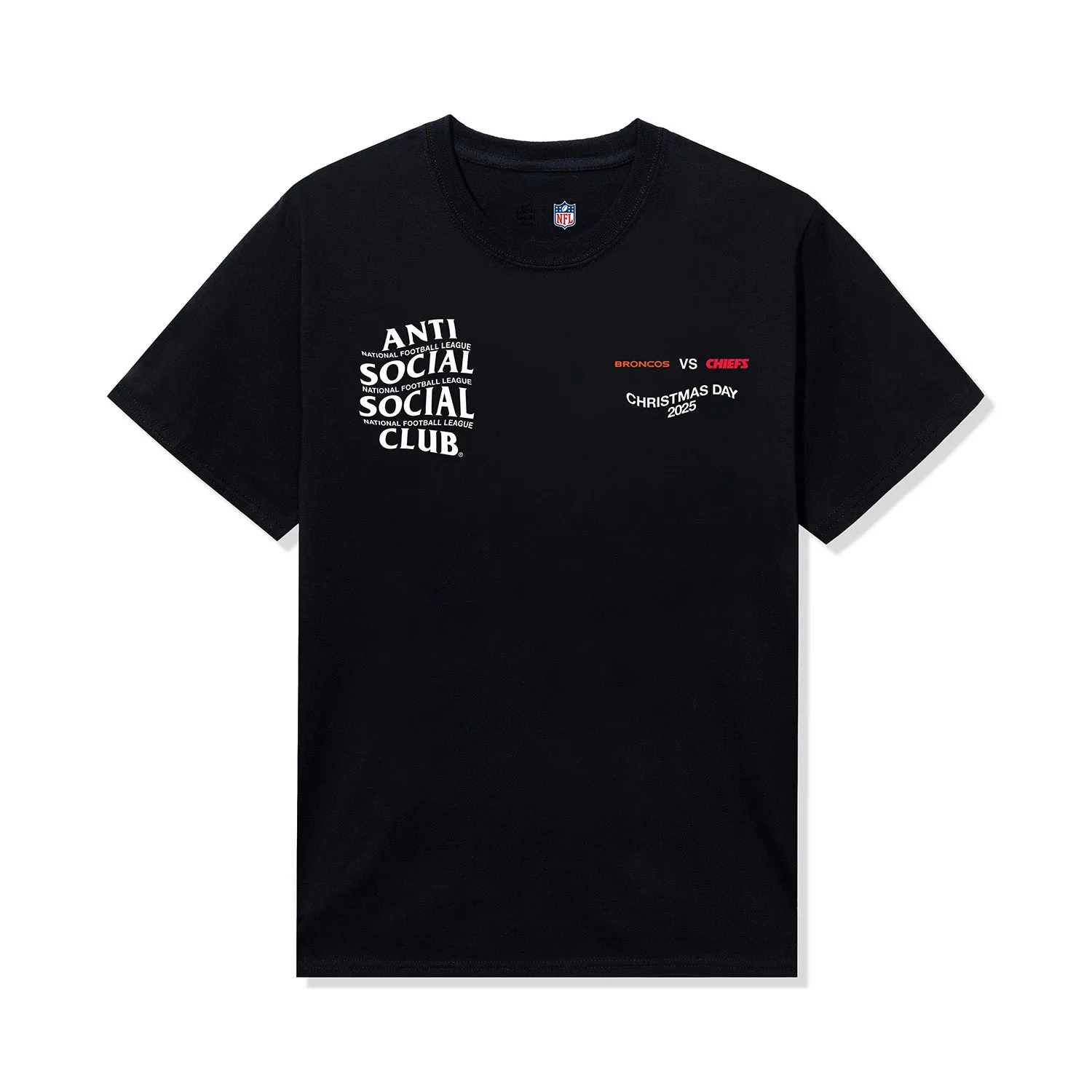NFL XMAS BVC Tee sold by Anti Social Social Club product image thumbnail 2