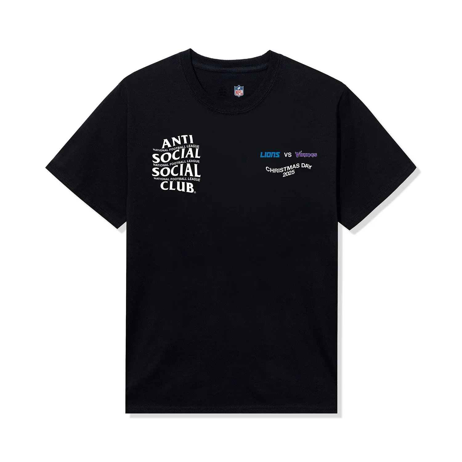 NFL XMAS LVV Tee sold by Anti Social Social Club product image thumbnail 2