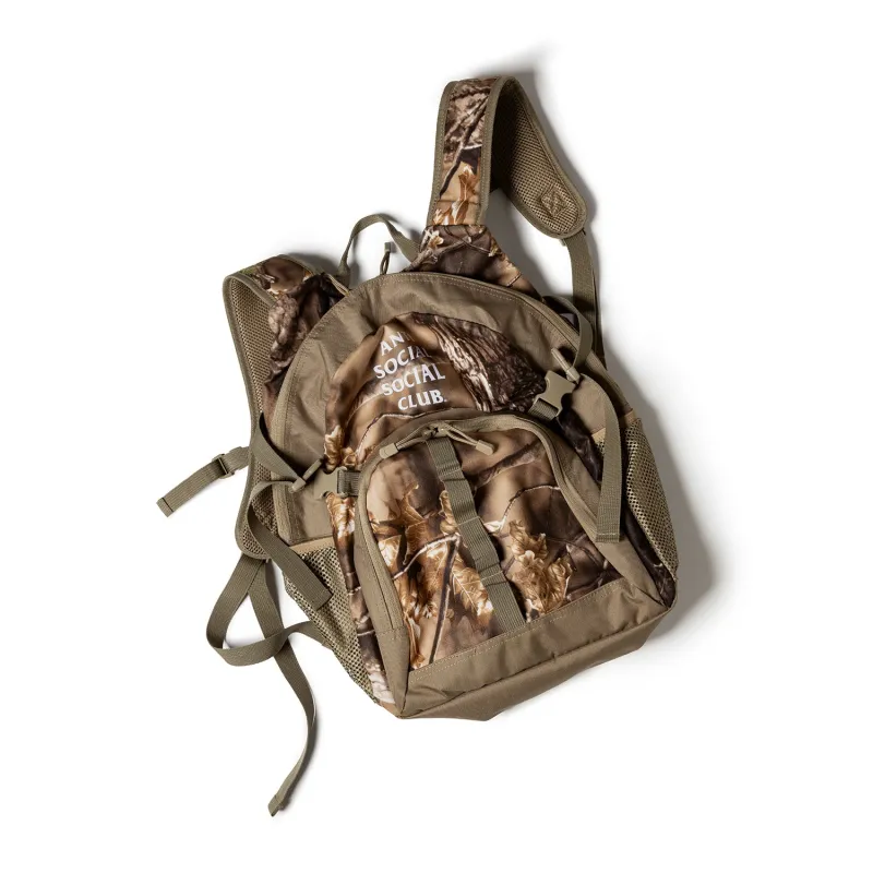 Camo Backpack made by Anti Social Social Club