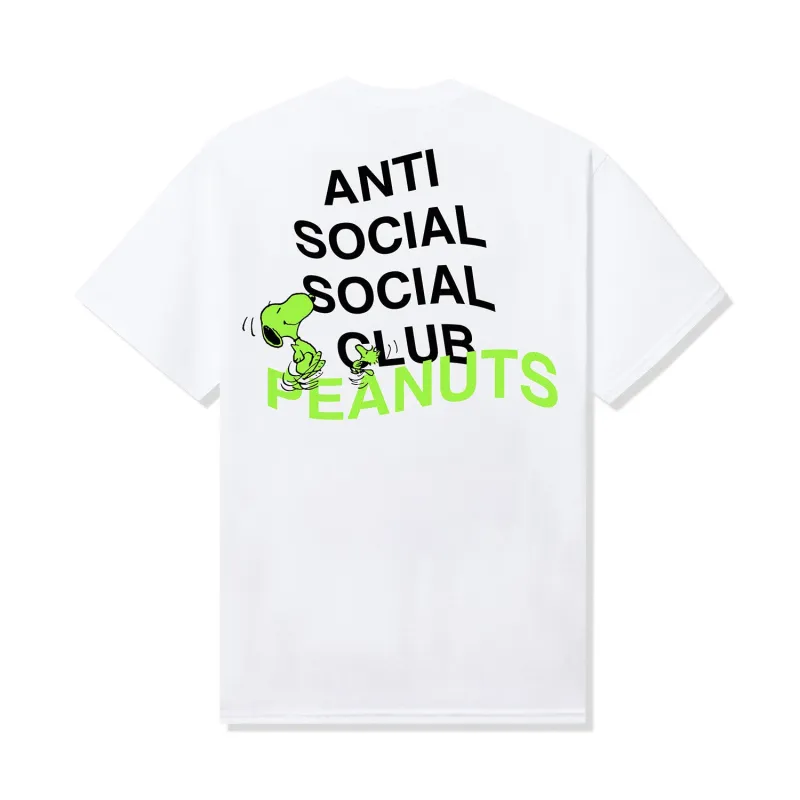 ASSC x Peanuts DJ Snoopy Tee made by Anti Social Social Club