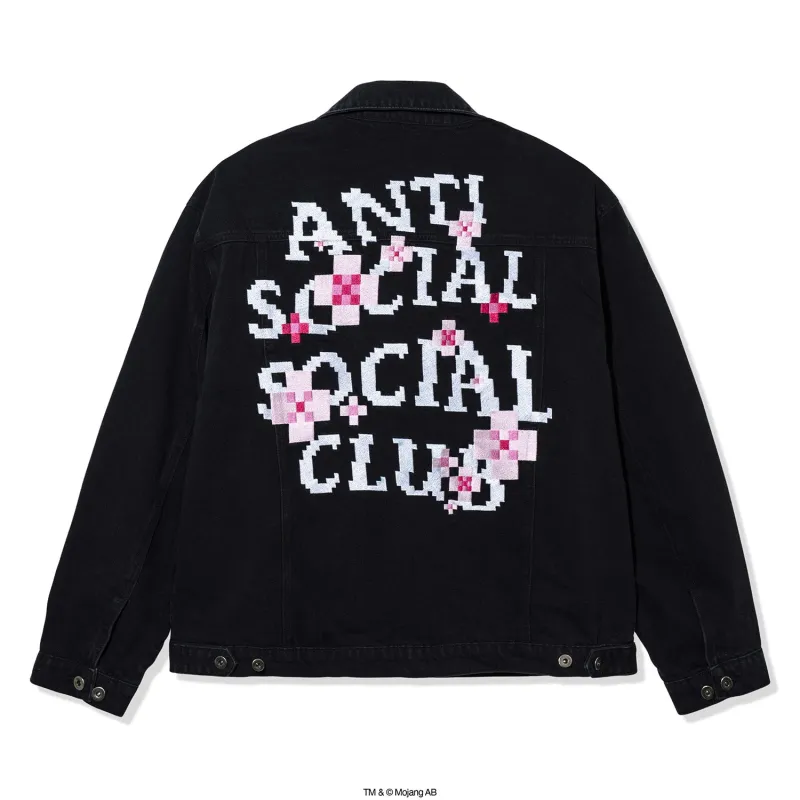 ASSC x Minecraft Cherry Blossom Trucker Jacket made by Anti Social Social Club