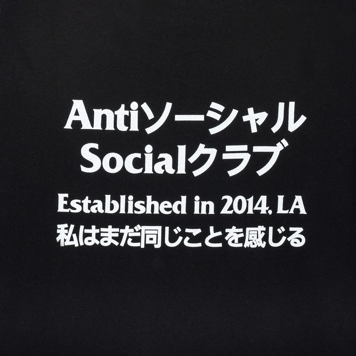 Taku L/S Tee sold by Anti Social Social Club product image thumbnail 2