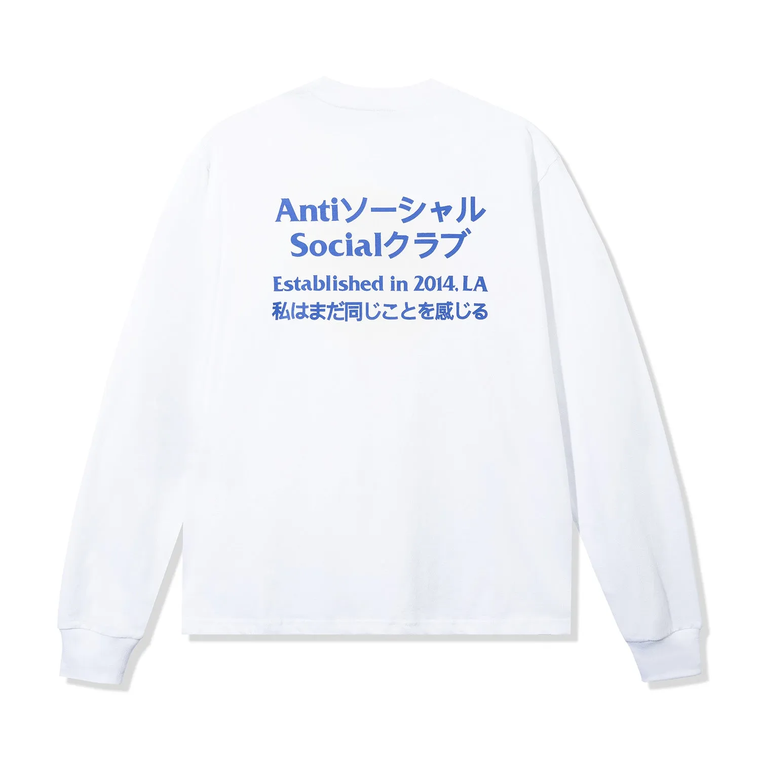 Taku L/S Tee sold by Anti Social Social Club product image thumbnail 5