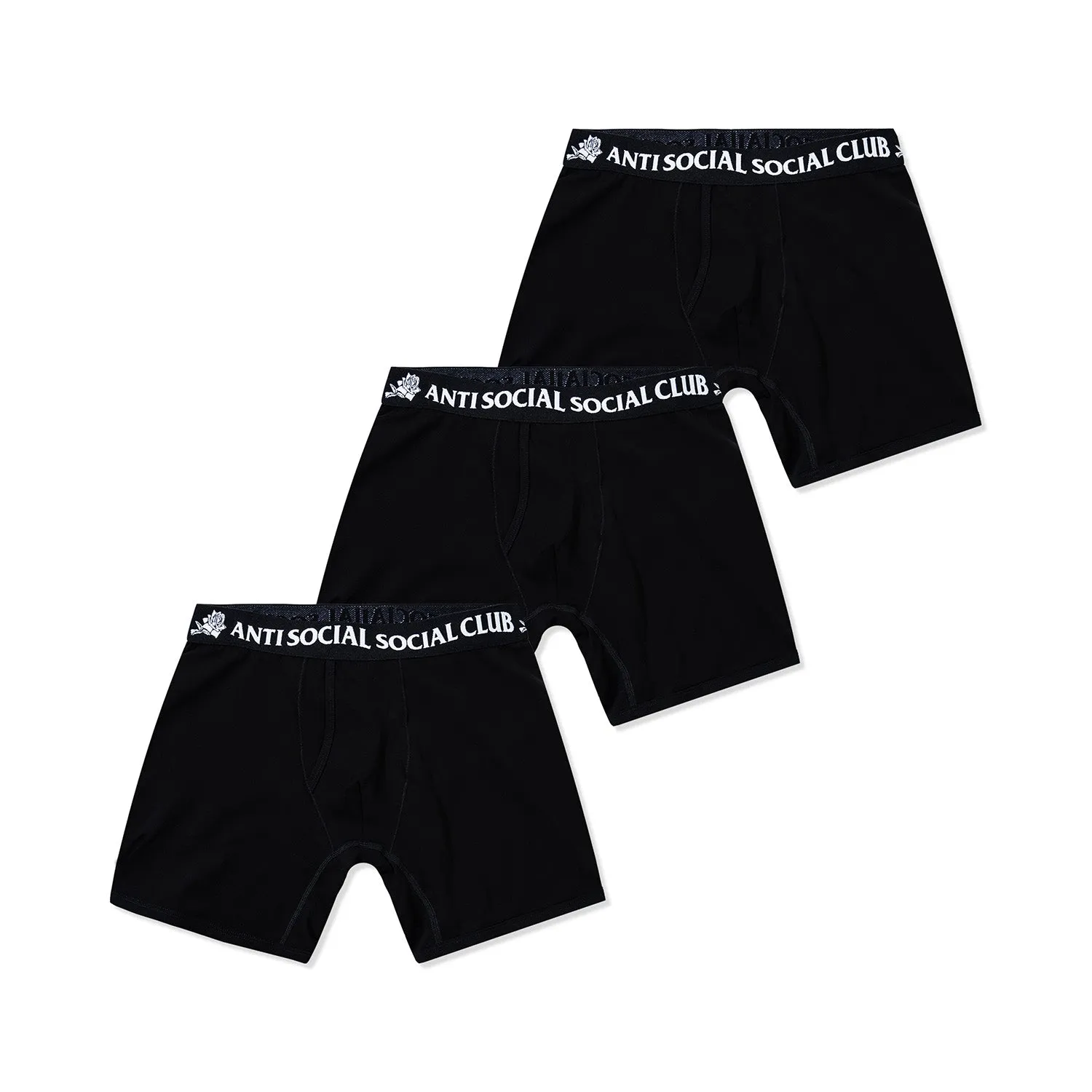 ASSC Jacquard Logo Boxer Briefs 3-Pack sold by Anti Social Social Club product image thumbnail 4