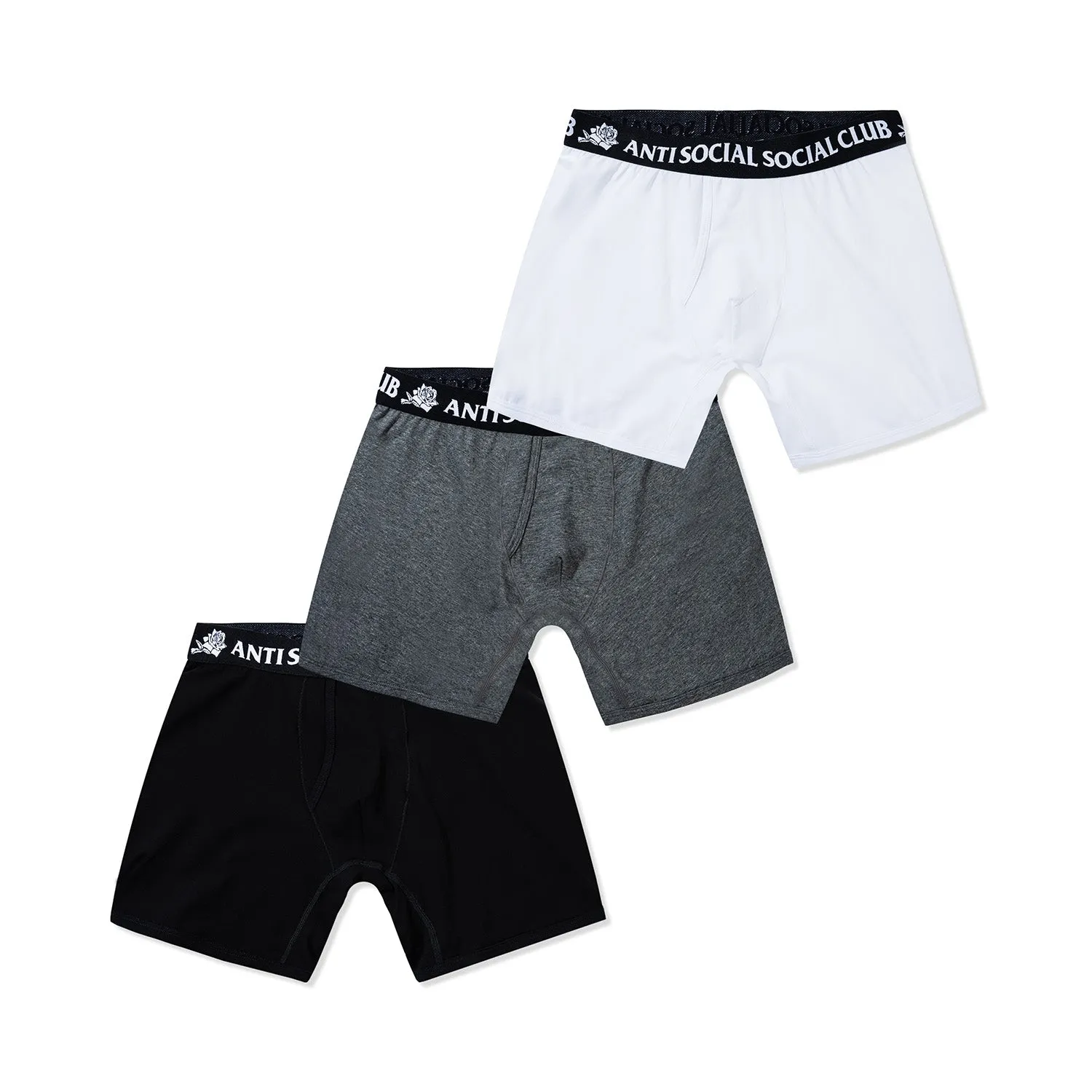 ASSC Jacquard Logo Boxer Briefs 3-Pack sold by Anti Social Social Club product image thumbnail 5