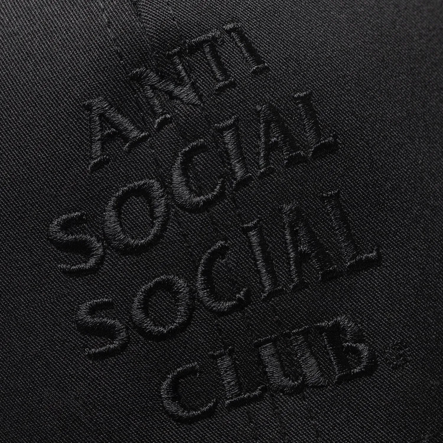 Tonal Embroidered Cap sold by Anti Social Social Club product image thumbnail 2
